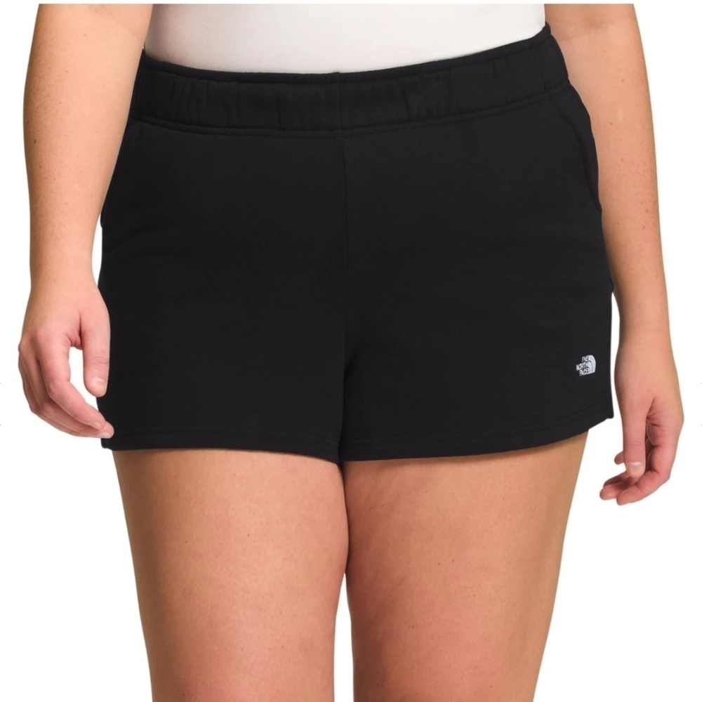 The North Face Women's Plus Size Cotton Black Shorts